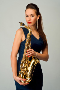 Dubai Female Sax player
