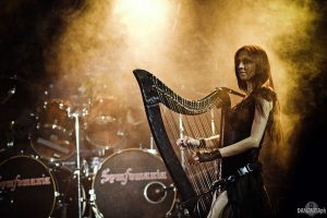 Harp player Dubai